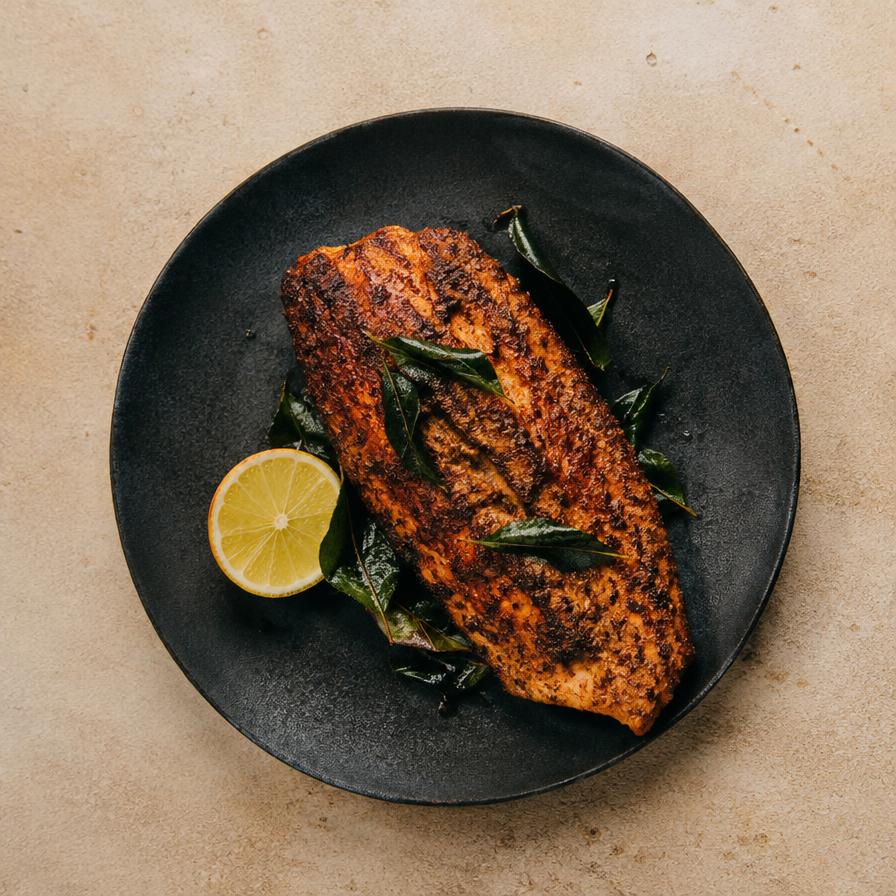 Pan-Seared Masala Fish